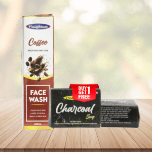 coffee face-wash and Charcoal Soap